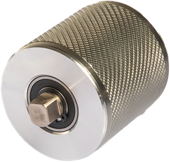 Rolleros SR de superficie de acero chapado en zinc