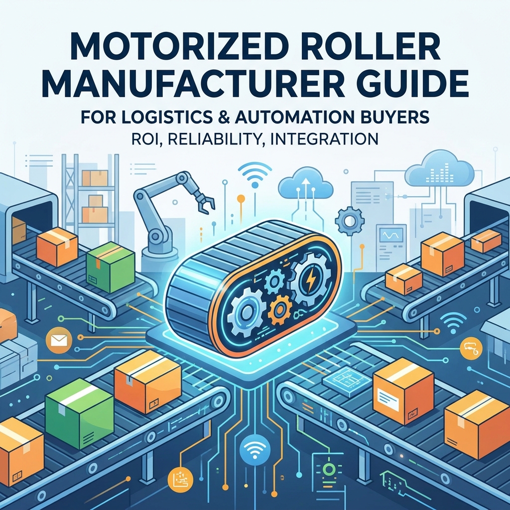 Guía de fabricantes de rodillos motorizados para compradores de logística y automatización